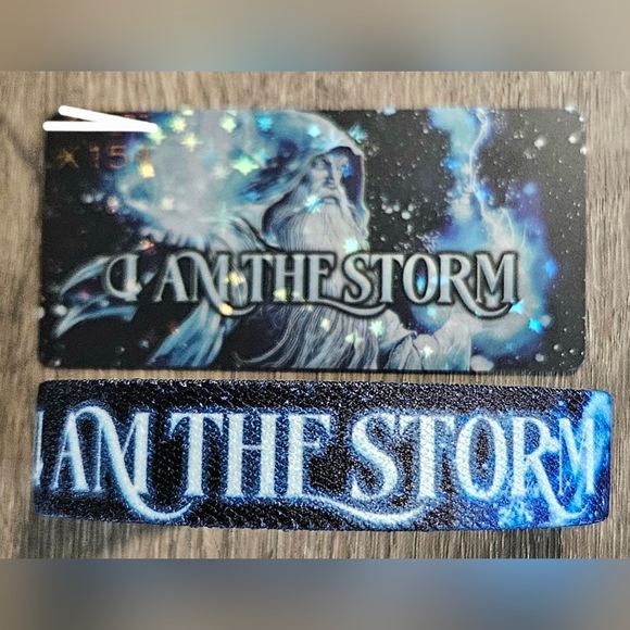 ZOX "I AM THE STORM" #X154 HOLO Winter Wonders INTERACTIVE RARE GOLDIE WRISTBAND - Picture 2 of 8